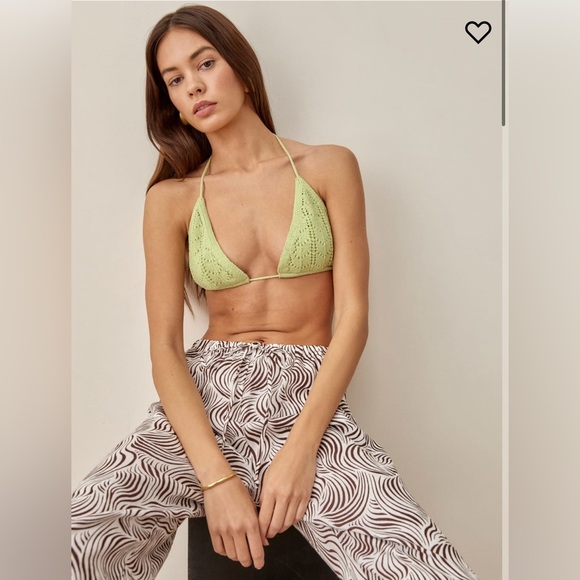 NEW WITH TAG🦋Reformation Olina linen optical pants - Picture 3 of 12